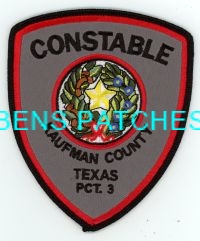TEXAS,A,KAUFMAN COUNTY CONSTABLE PRECINCT 3 1